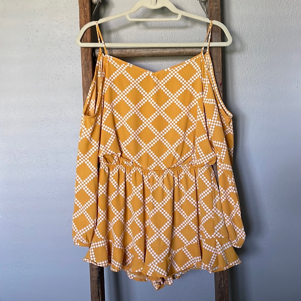 Cold Shoulder Romper